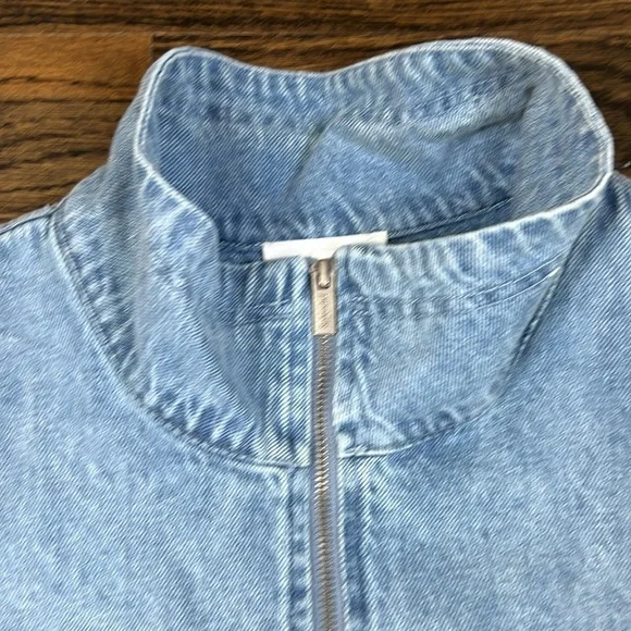 Splendid Denim Jacket Size Large - Picture 2 of 6